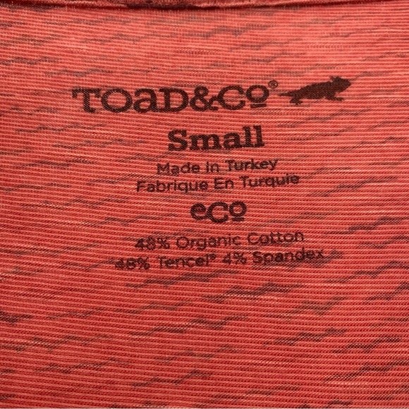 SUMMER SALE ☀️ Toad&Co Pink Cue Wrap Cafe Dress Size S - Picture 5 of 9